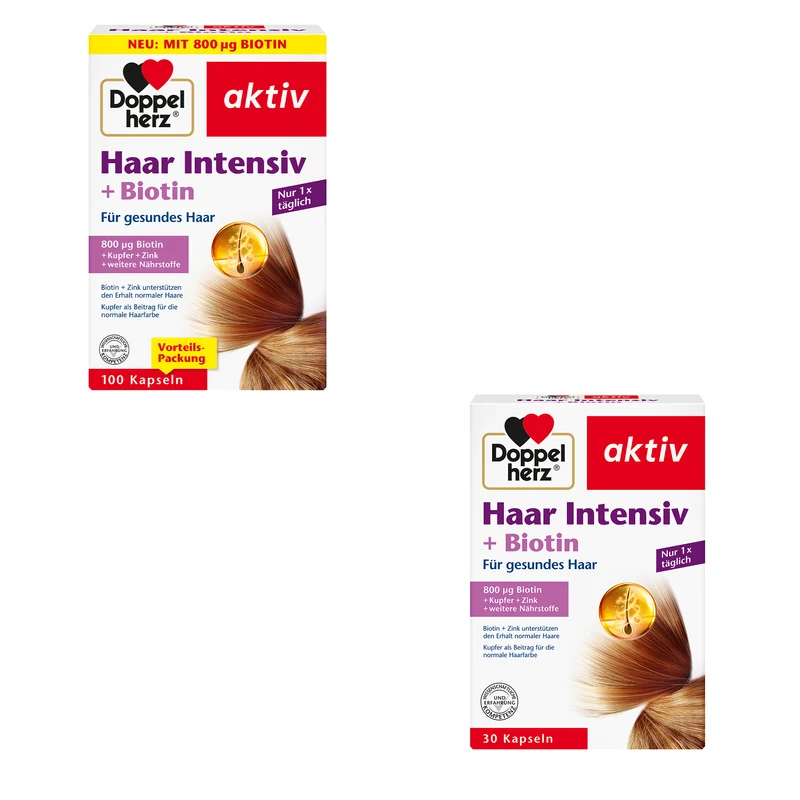 Doppelherz aktiv Haar Intensiv, in versch. Mengen